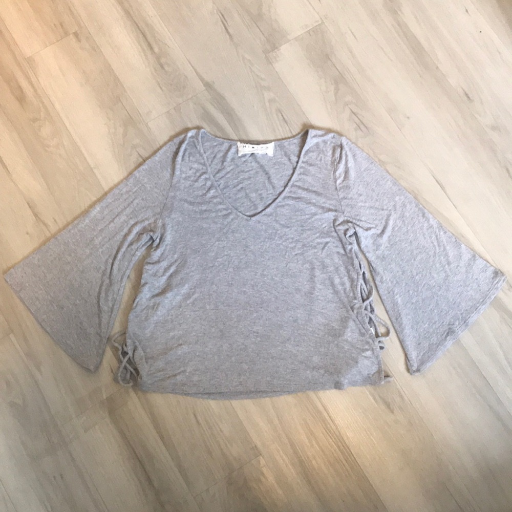 Urban Outfitters Crisscrossing Sides Shirt